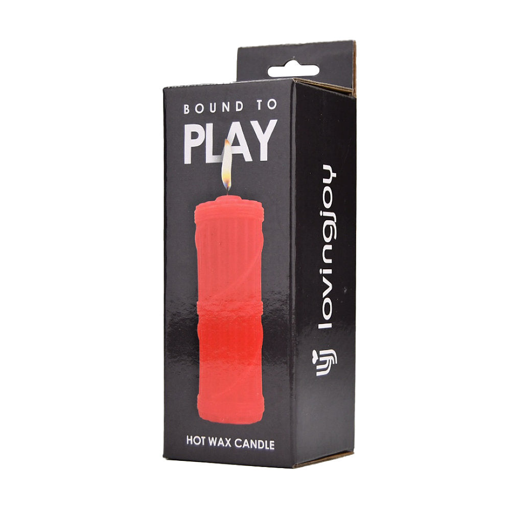 Bound to Play. Hot Wax Candle Red - Allure Adornments