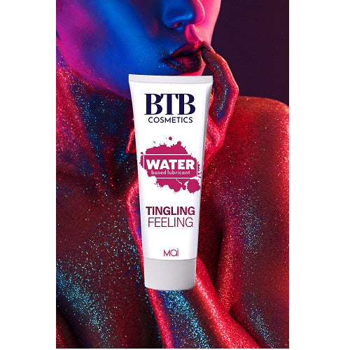 BTB Water Based Tingling Effect Lubricant 100ml - Allure Adornments