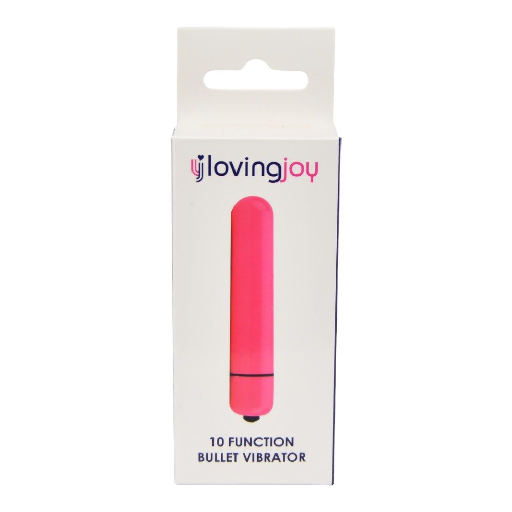 Loving Joy 10 Function Pink Bullet Vibrator - Allure Adornments