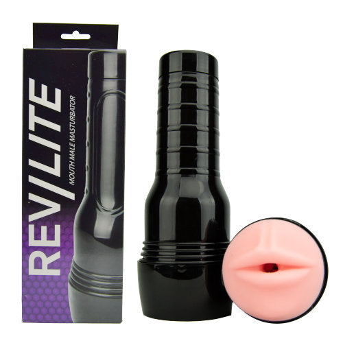 Rev-Lite Realistic Mouth Male Masturbator - Allure Adornments