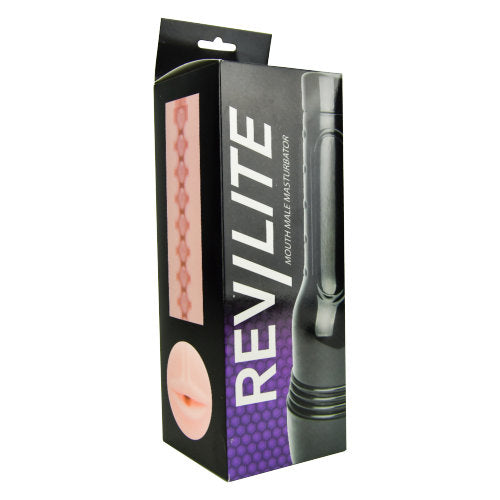 Rev-Lite Realistic Mouth Male Masturbator - Allure Adornments