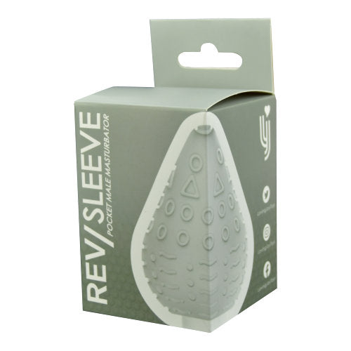 Rev-Sleeves Egg-Shaped Masturbator Wavy - Allure Adornments
