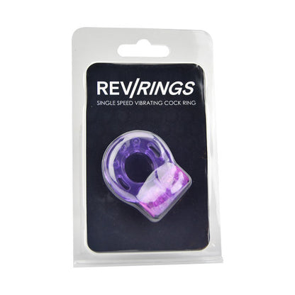 Rev-Rings Single Speed Vibrating Cock Ring - Allure Adornments