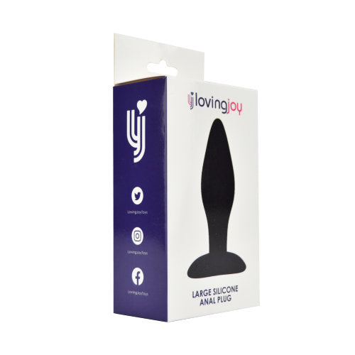 Loving Joy Silicone Anal Plug Large - Allure Adornments