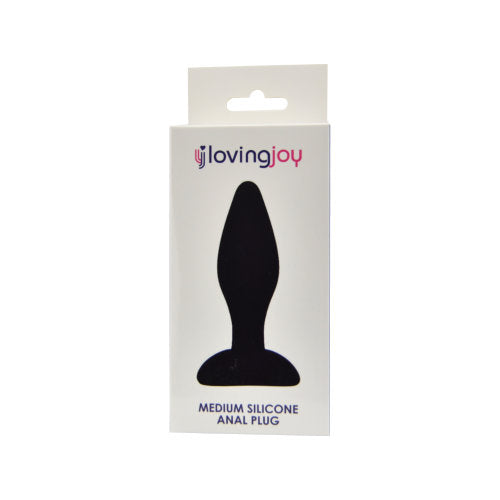 Loving Joy Silicone Anal Plug Medium - Allure Adornments