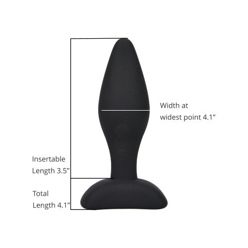 Loving Joy Silicone Anal Plug Medium - Allure Adornments