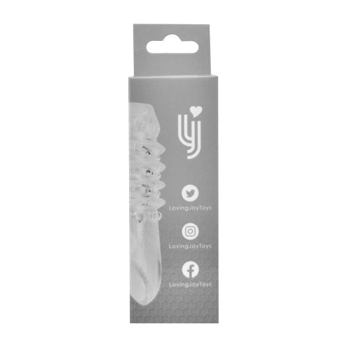 Rev-Sleeves Textured Penis Sleeve with Ball Loop - Allure Adornments
