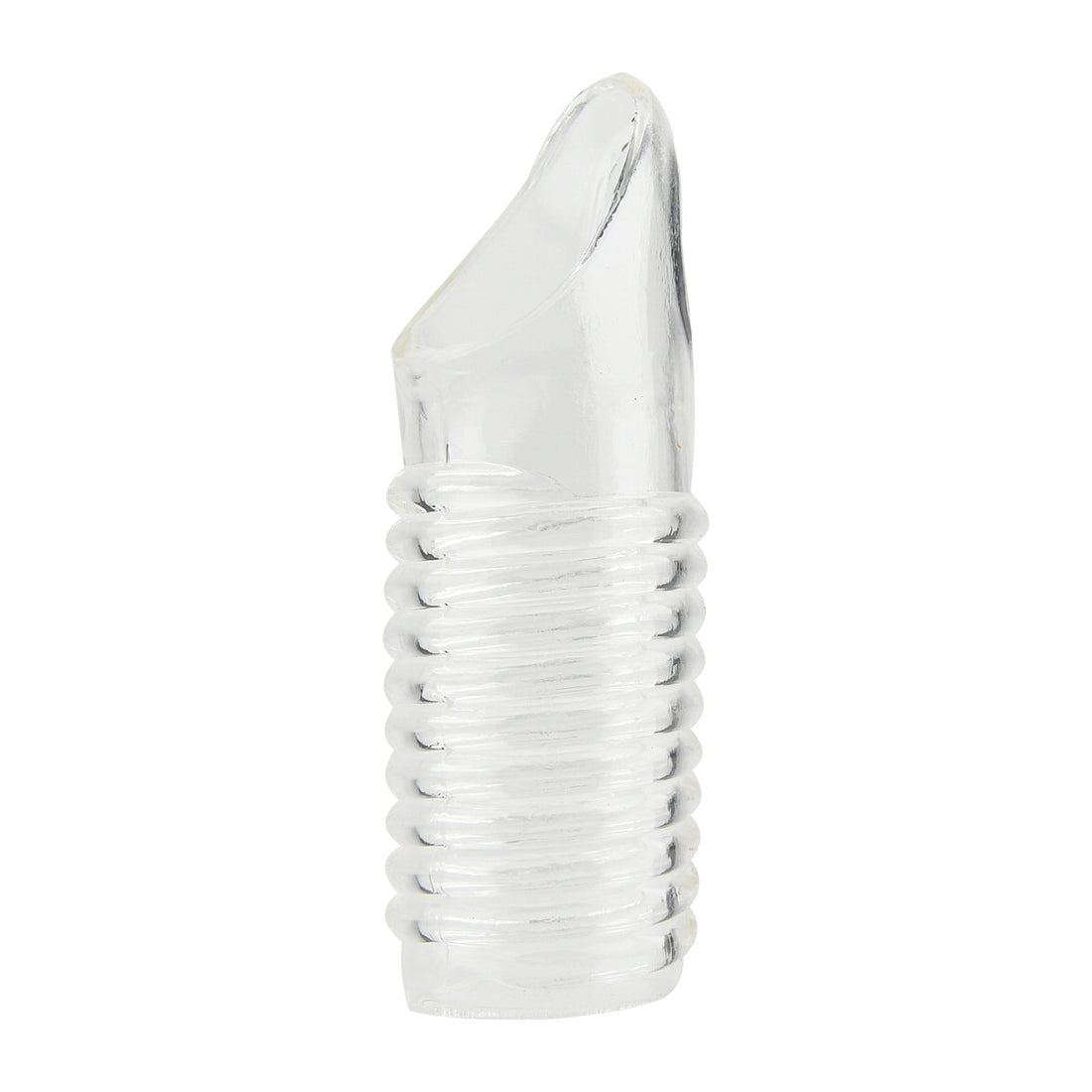 Rev-Sleeves Ribbed Penis Sleeve with Ball Loop - Allure Adornments