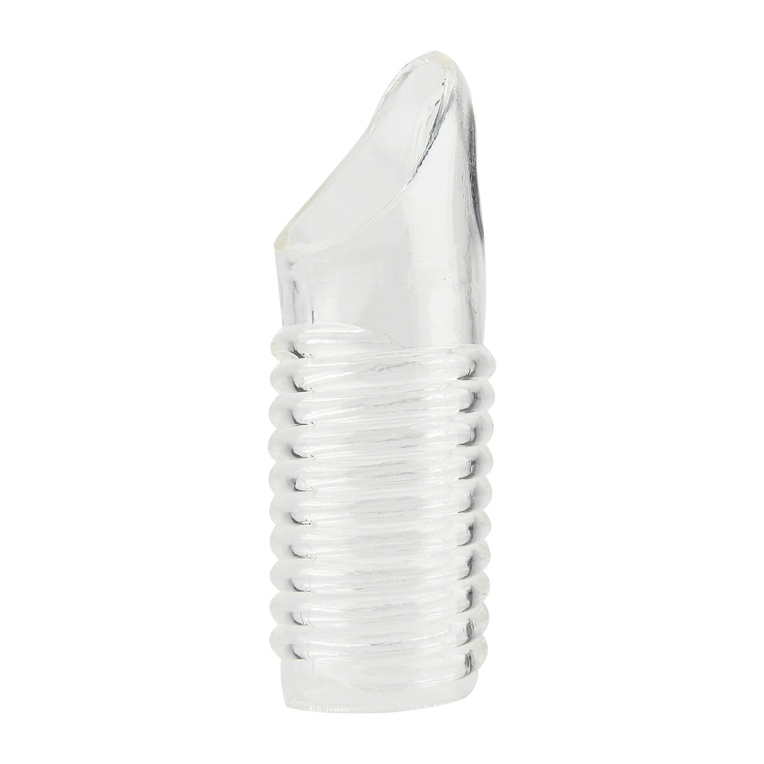 Rev-Sleeves Ribbed Penis Sleeve with Ball Loop - Allure Adornments