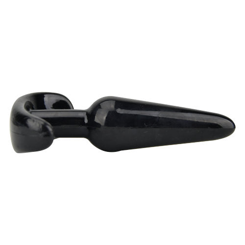 Loving Joy Butt Plug Black - Allure Adornments