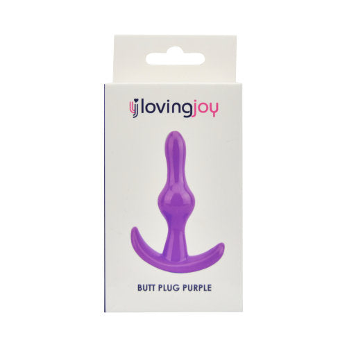 Loving Joy Butt Plug Purple - Allure Adornments