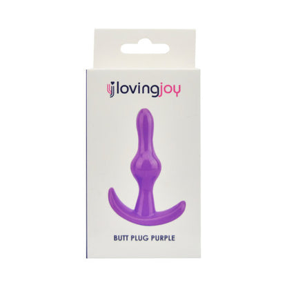 Loving Joy Butt Plug Purple - Allure Adornments