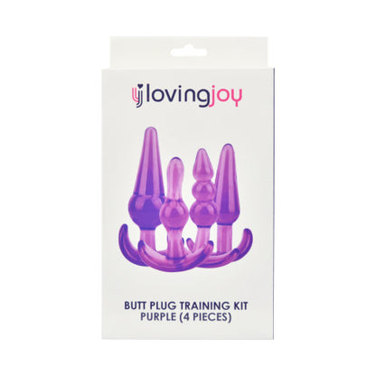 Loving Joy Butt Plug Training Kit Purple - Allure Adornments