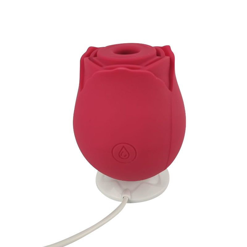 Loving Joy Rose Toy Clitoral Suction Vibrator - Allure Adornments
