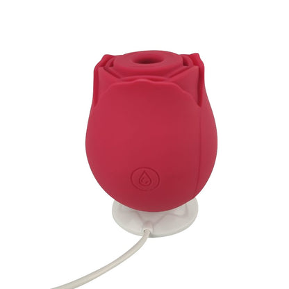 Loving Joy Rose Toy Clitoral Suction Vibrator - Allure Adornments