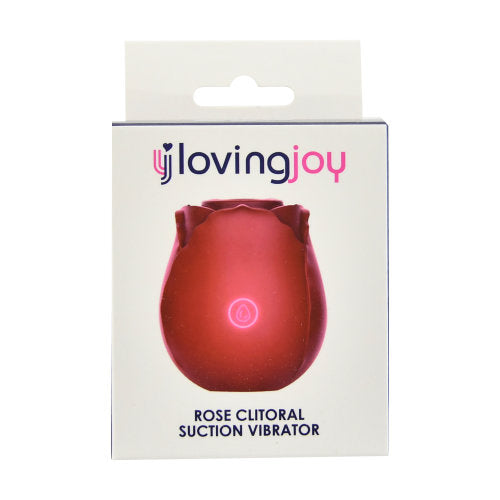 Loving Joy Rose Toy Clitoral Suction Vibrator - Allure Adornments