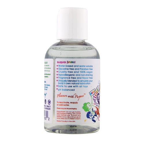 Sliquid Sparkle H20 Waterbased Lubricant-125ml - Allure Adornments