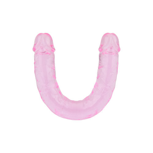 Loving Joy 12 Inch Double Dildo Pink - Allure Adornments