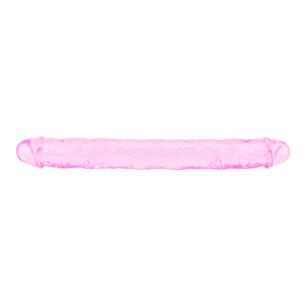 Loving Joy 12 Inch Double Dildo Pink - Allure Adornments
