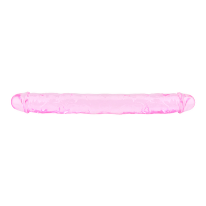 Loving Joy 12 Inch Double Dildo Pink - Allure Adornments