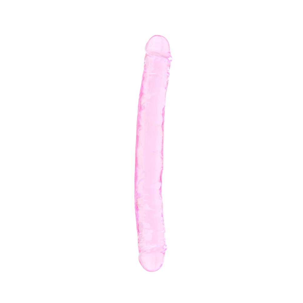 Loving Joy 12 Inch Double Dildo Pink - Allure Adornments