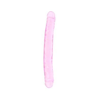Loving Joy 12 Inch Double Dildo Pink - Allure Adornments