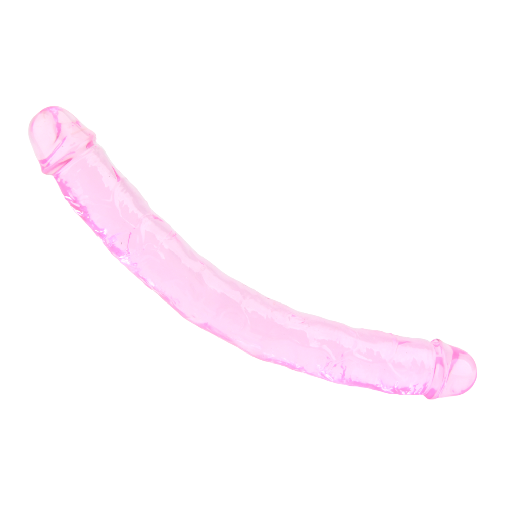 Loving Joy 12 Inch Double Dildo Pink - Allure Adornments