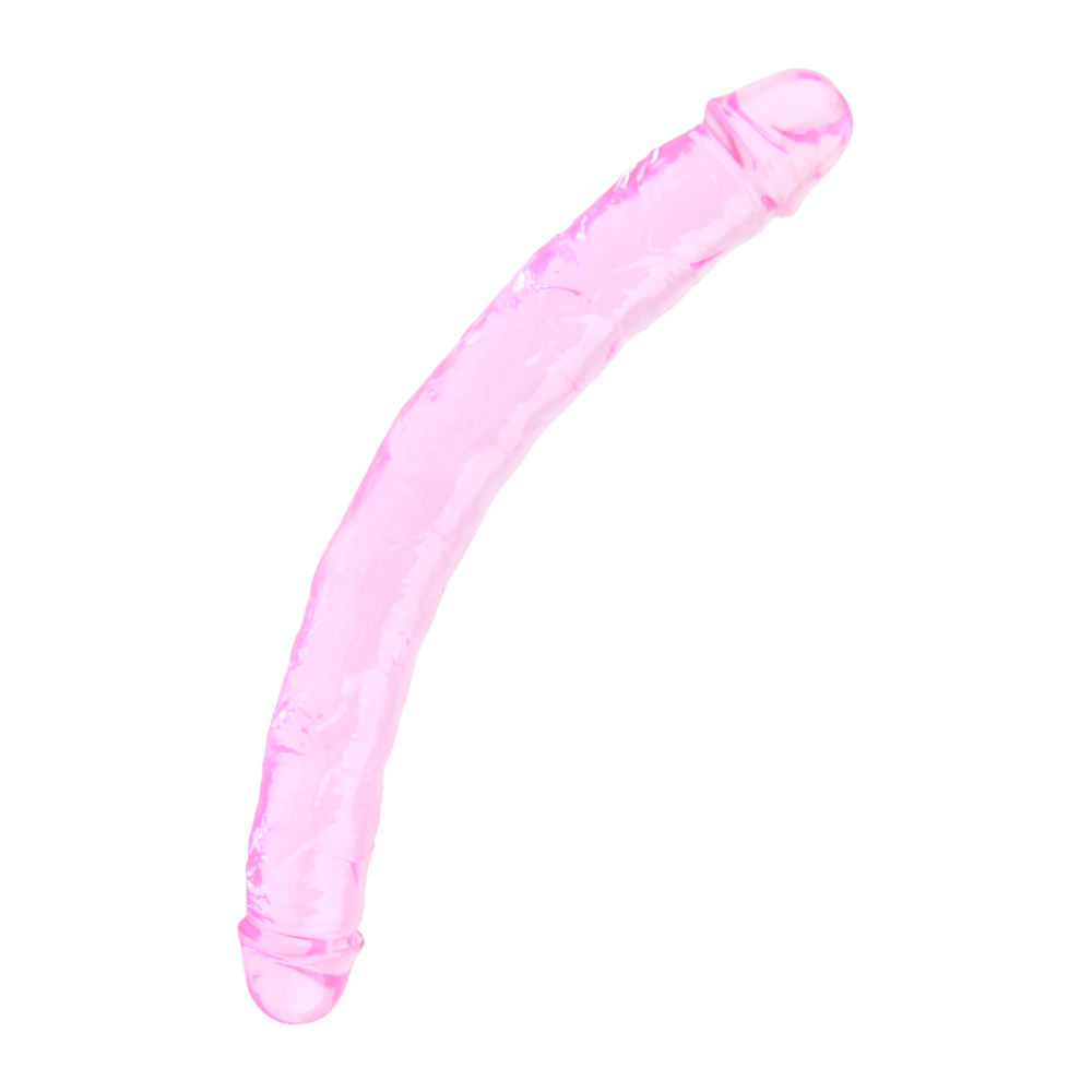 Loving Joy 12 Inch Double Dildo Pink - Allure Adornments