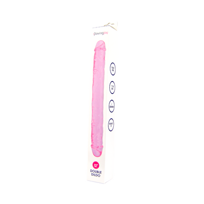 Loving Joy 12 Inch Double Dildo Pink - Allure Adornments