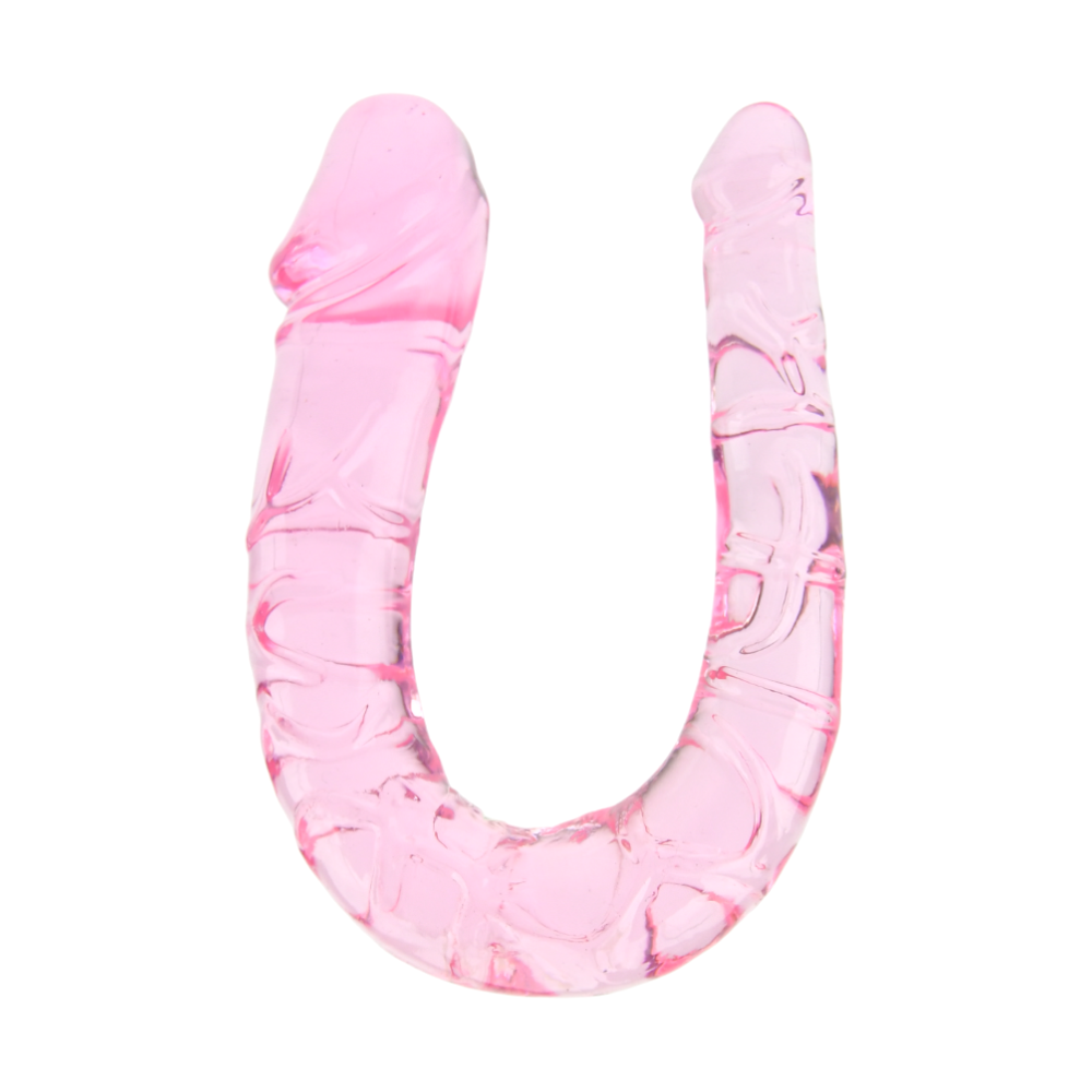 Loving Joy Double Mini Dildo Pink - Allure Adornments