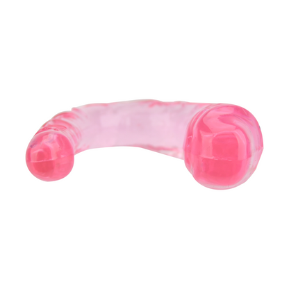 Loving Joy Double Mini Dildo Pink - Allure Adornments