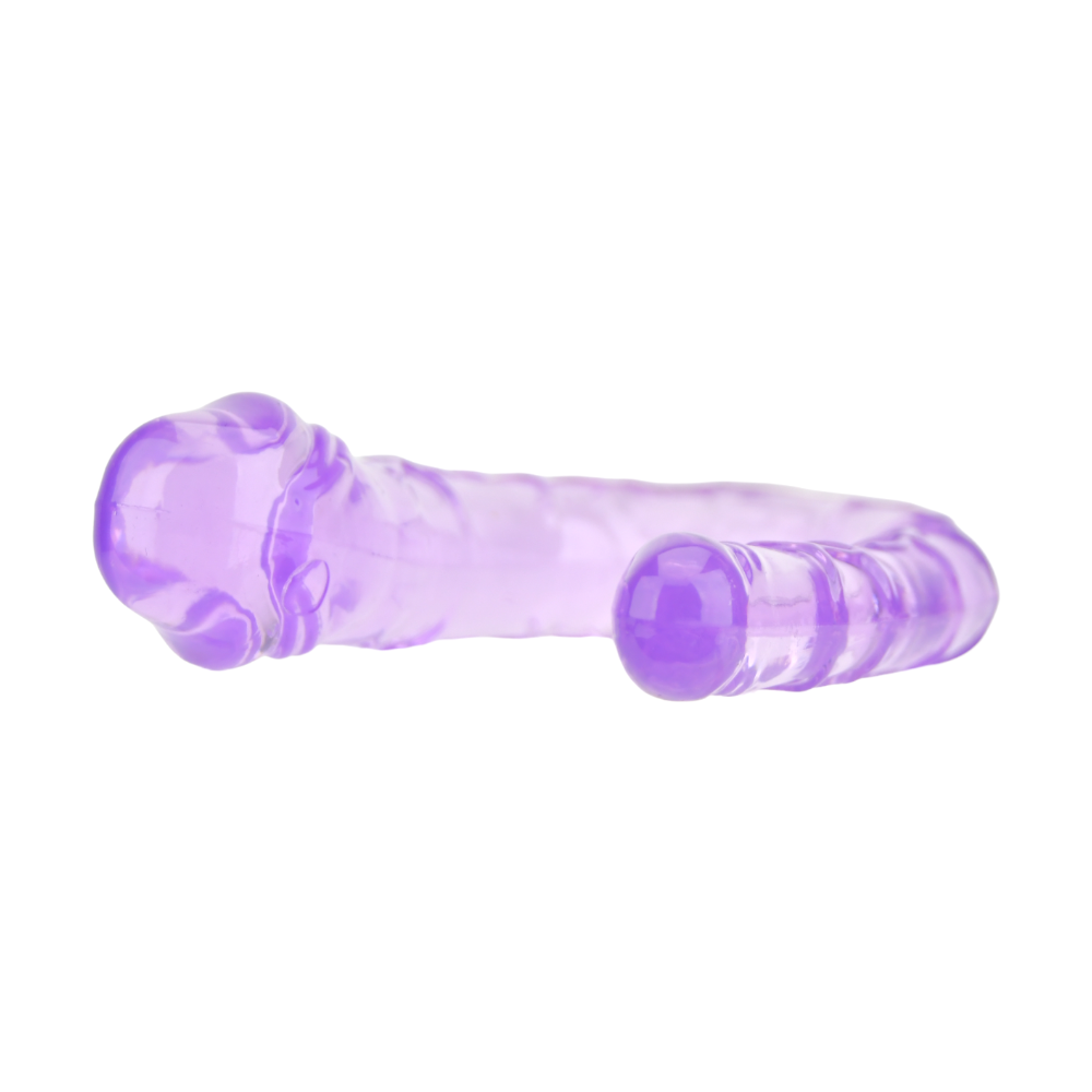 Loving Joy Double Mini Dildo Purple - Allure Adornments