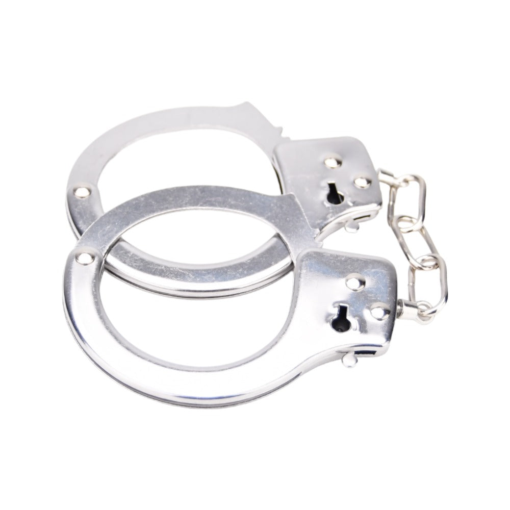 Bound to Play. Heavy Duty Metal Handcuffs - Allure Adornments