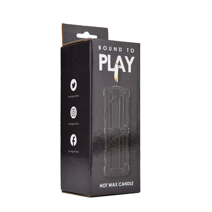 Bound to Play. Hot Wax Candle Black - Allure Adornments