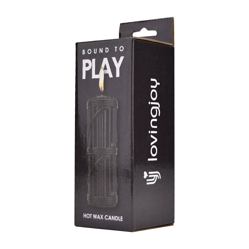 Bound to Play. Hot Wax Candle Black - Allure Adornments