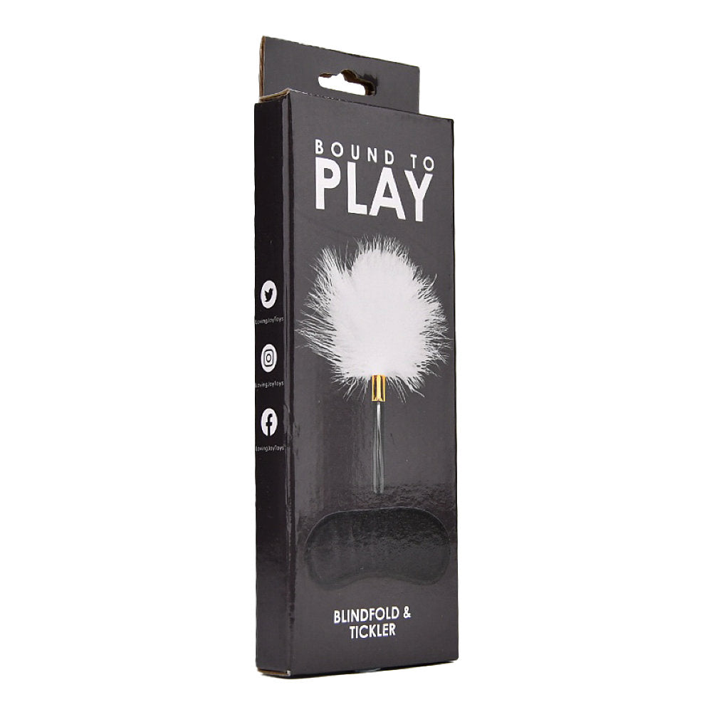 Bound to Play. Eye Mask and Feather Tickler Play Kit - Allure Adornments