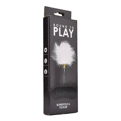 Bound to Play. Eye Mask and Feather Tickler Play Kit - Allure Adornments