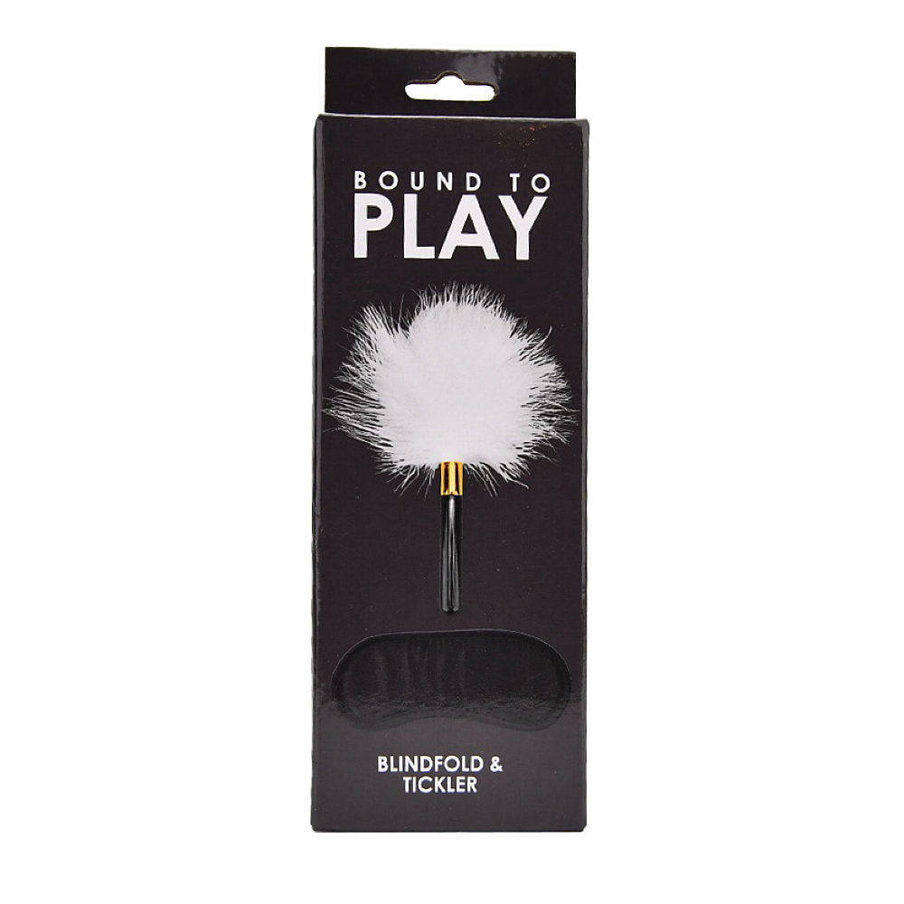 Bound to Play. Eye Mask and Feather Tickler Play Kit - Allure Adornments