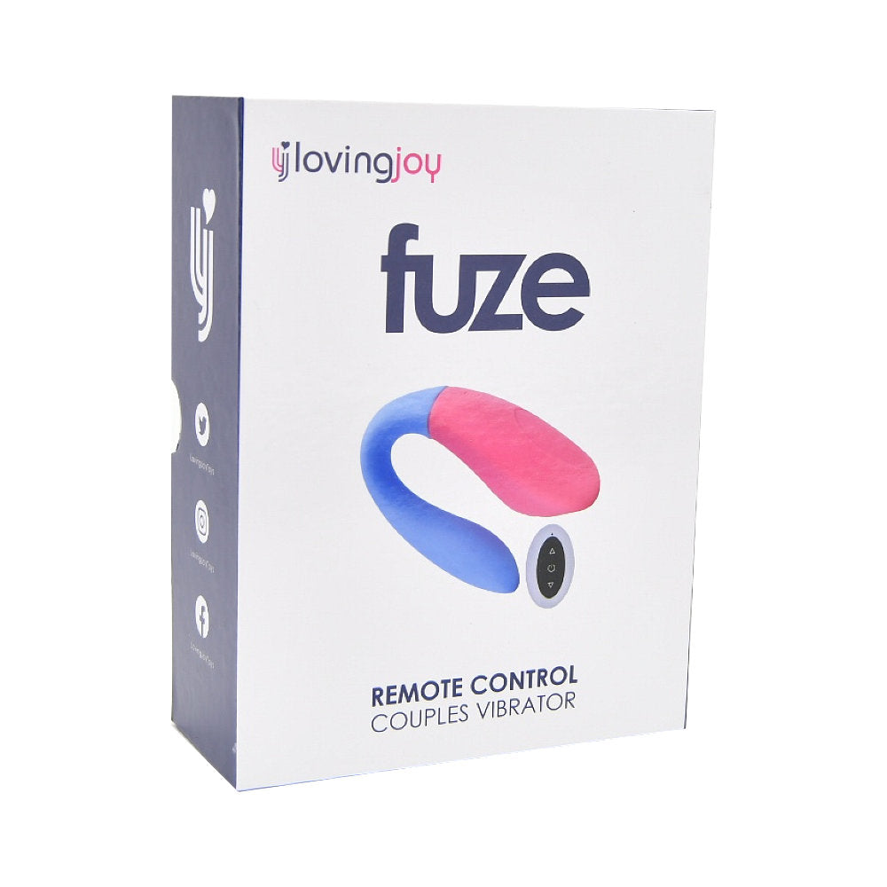 Loving Joy Fuze Remote Control Couples Vibrator - Allure Adornments