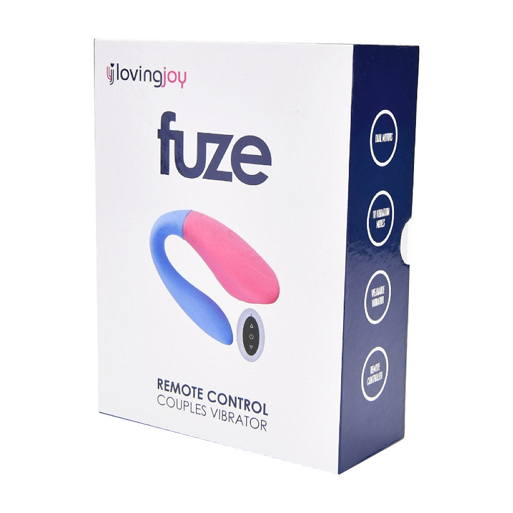 Loving Joy Fuze Remote Control Couples Vibrator - Allure Adornments
