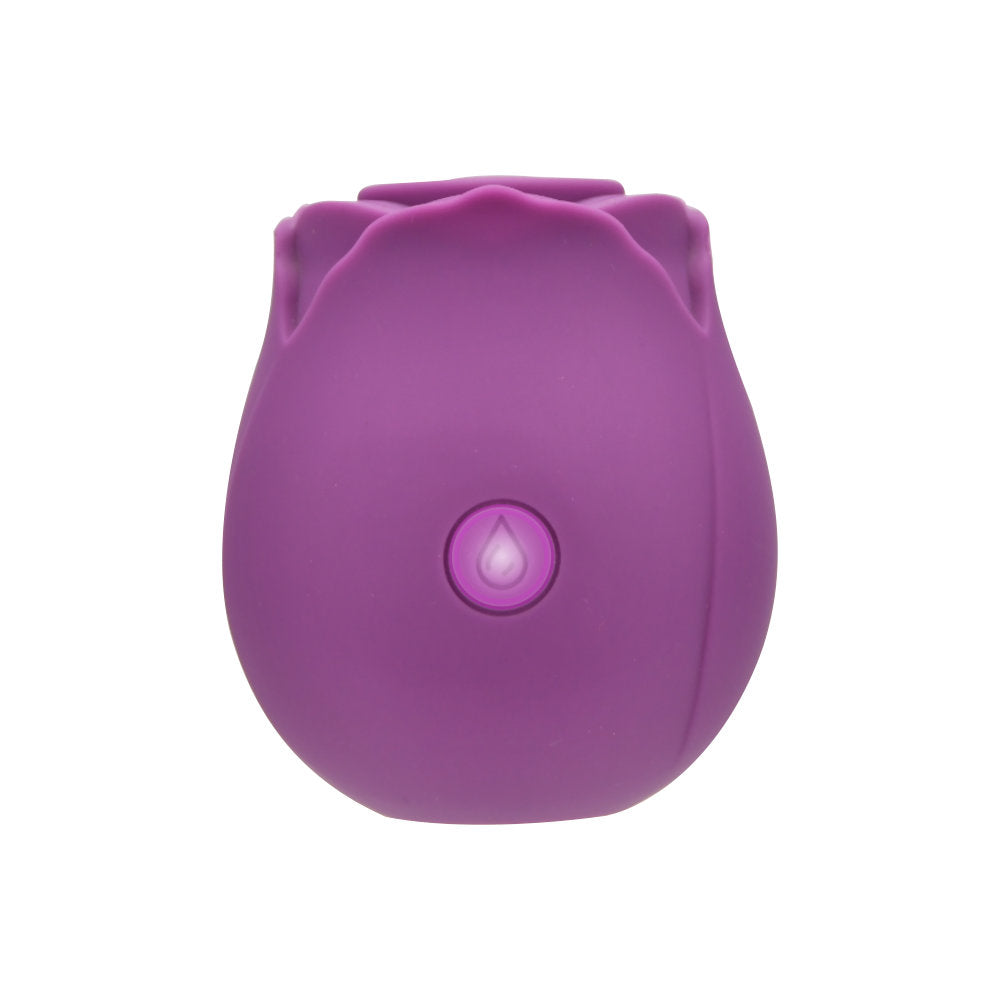Loving Joy Rose Toy Clitoral Suction Vibrator Purple - Allure Adornments