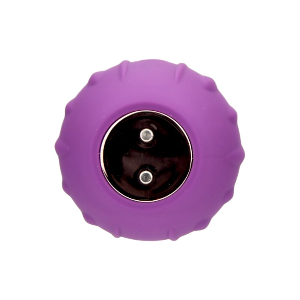 Loving Joy Rose Licking Clitoral Vibrator Purple - Allure Adornments