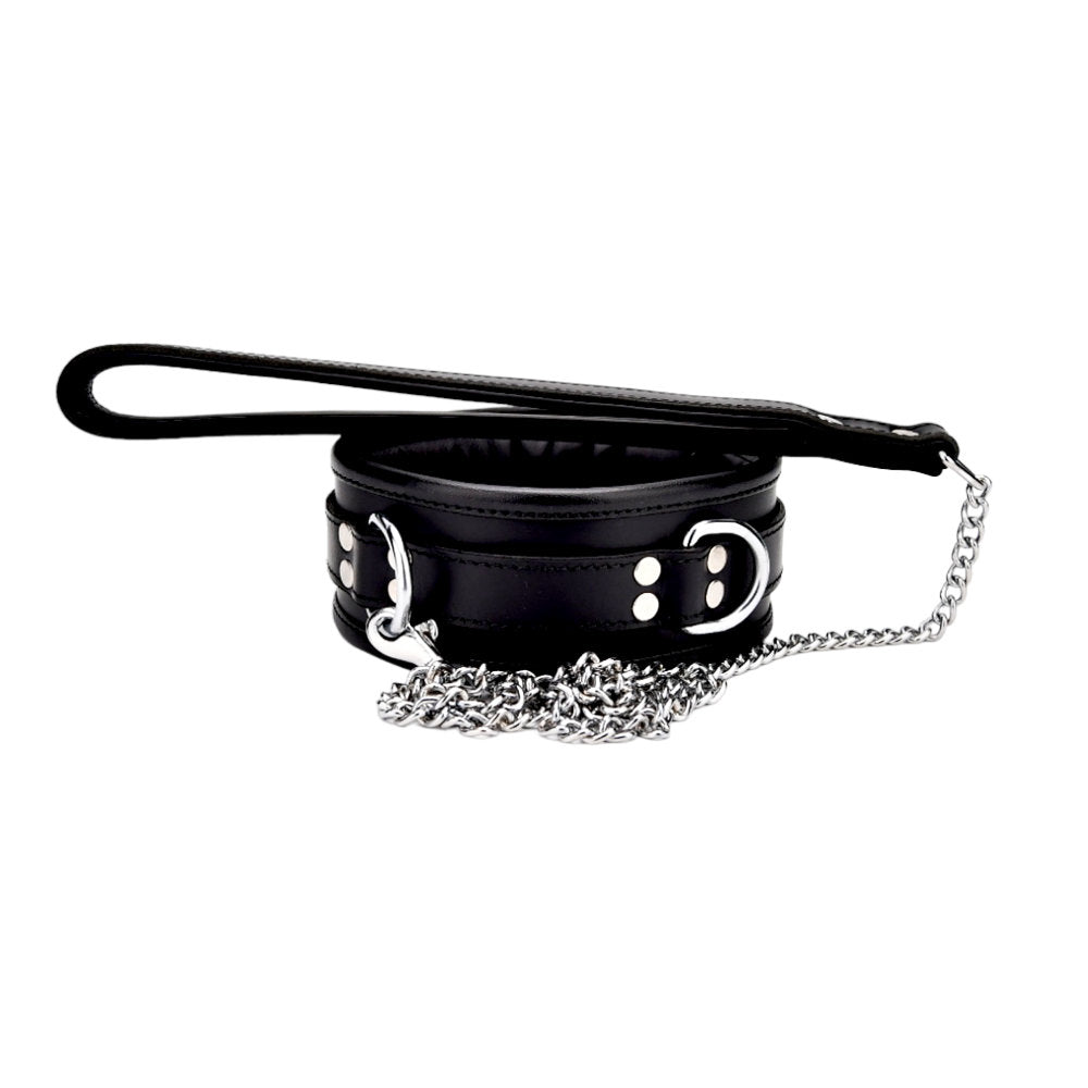 BOUND Leather Collar - Allure Adornments