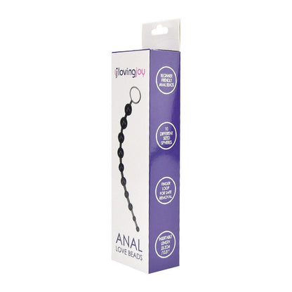 Loving Joy Anal Love Beads Black - Allure Adornments