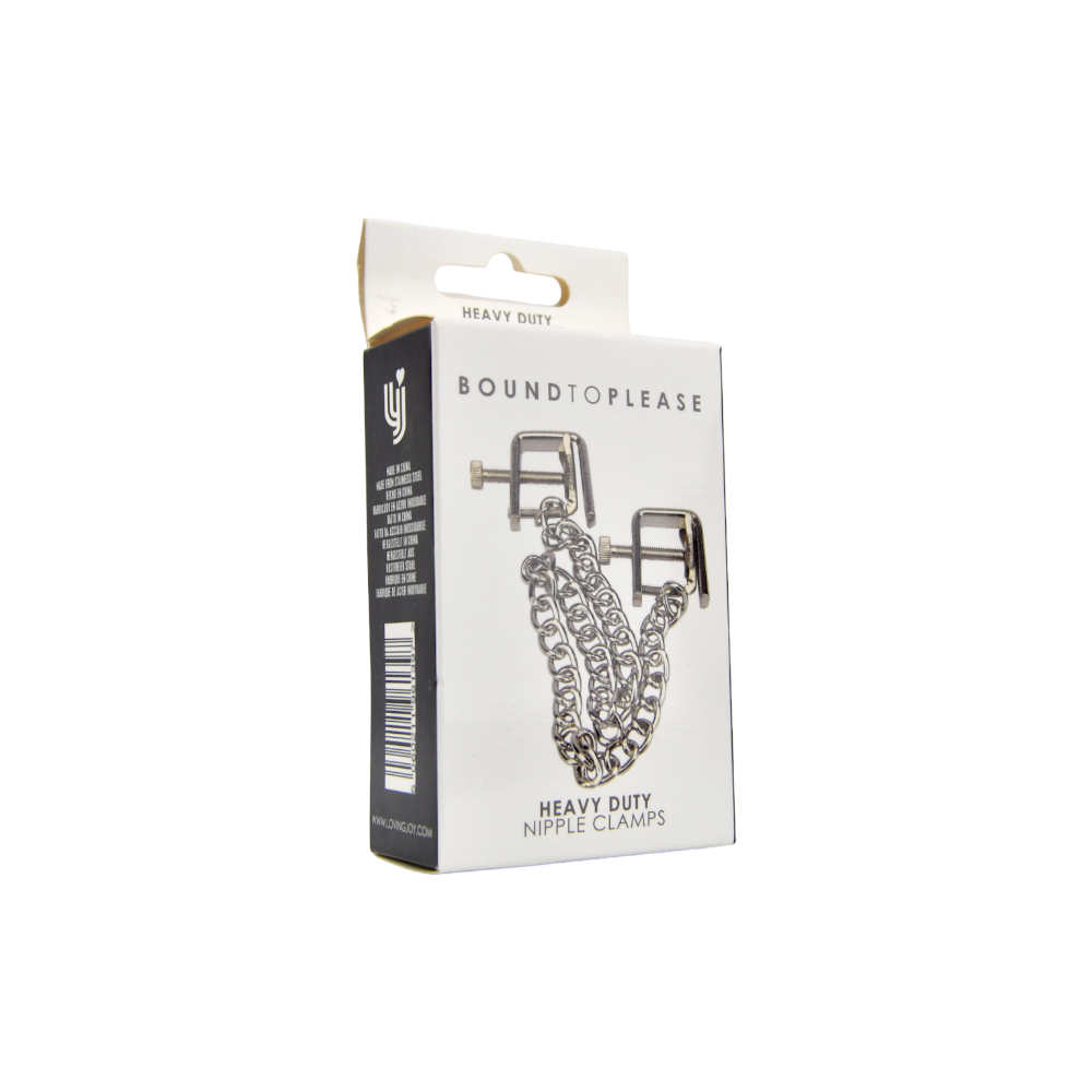 Bound to Please Heavy Duty Nipple Clamp - Allure Adornments