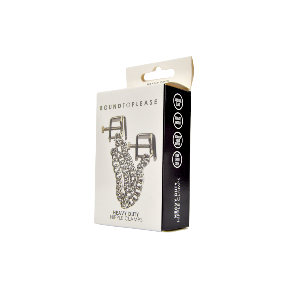 Bound to Please Heavy Duty Nipple Clamp - Allure Adornments