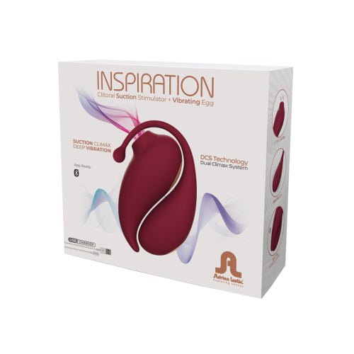 Adrien Lastic Inspiration Clitoral Suction Stimulator and Vibrating Egg - Allure Adornments