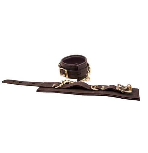 BOUND Nubuck Leather Ankle Restraints - Allure Adornments