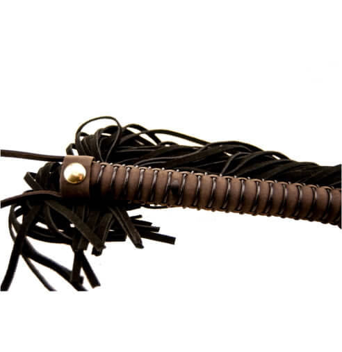BOUND Nubuck Leather Flogger - Allure Adornments