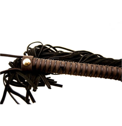 BOUND Nubuck Leather Flogger - Allure Adornments